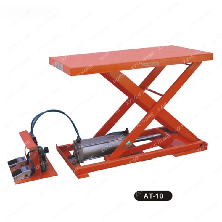 A  Pneumatic Lifting Platform Vehicle, Fixed Pneumatic Lifting Platform