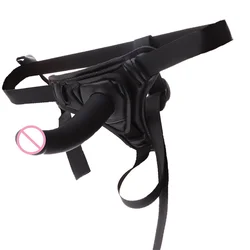 Realistic Dildo Harness For Lesbian Couples Wearable Strapon Dildos Pants Dildo Panties Harness Belt Strap Anal Plug Sex Toys