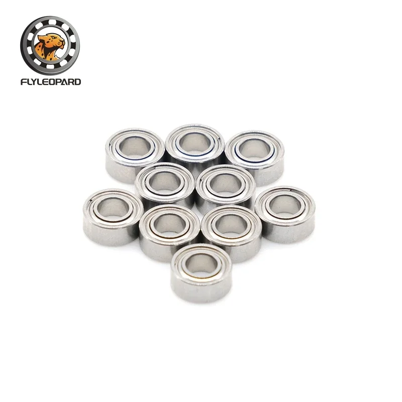 10pcs Stainless Steel SMR74ZZ SMR74W1.6 SMR74ZZW2 Miniature Bearing Ball Bearings