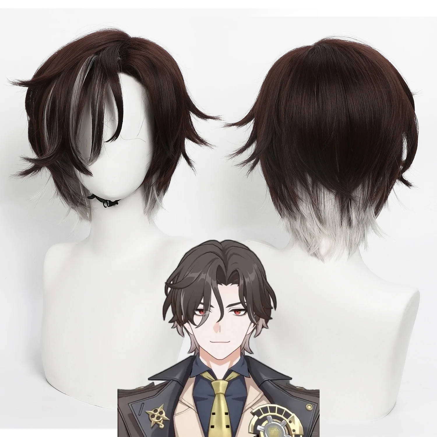 Anime Wig Reca Cosplay Wigs Honkai Star Rail Game role-play wig Synthetic Wig Masquerade Easter Carnival Festival Cospaly