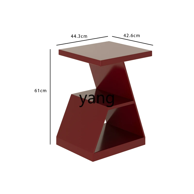 

Yhl Special-Shaped Structure Side Table Living Room Sofa Corner Table Book Shelf High-Grade Light Luxury Small Coffee Table