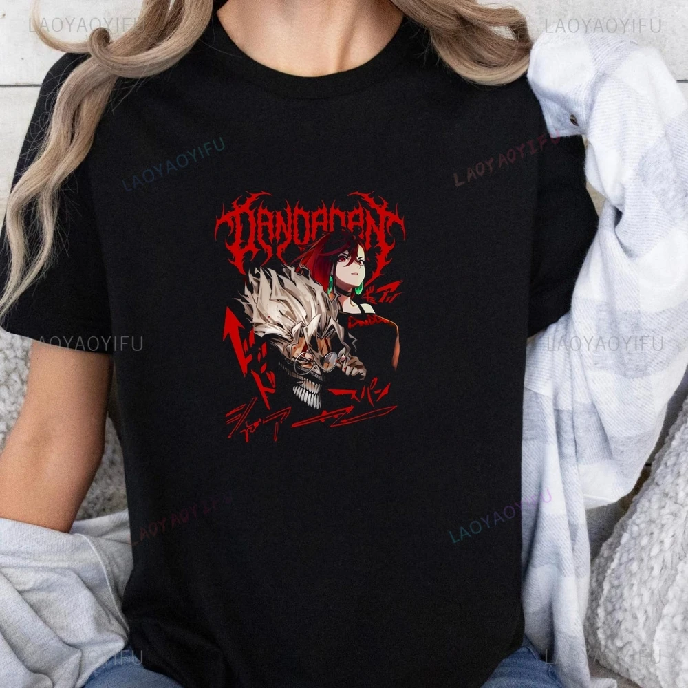 

Винтажная футболка с принтом Devil May Cry Game, нейтральный тренд, рубашка унисекс с короткими рукавами в стиле Харадзюку, большая футболка с графическим рисунком