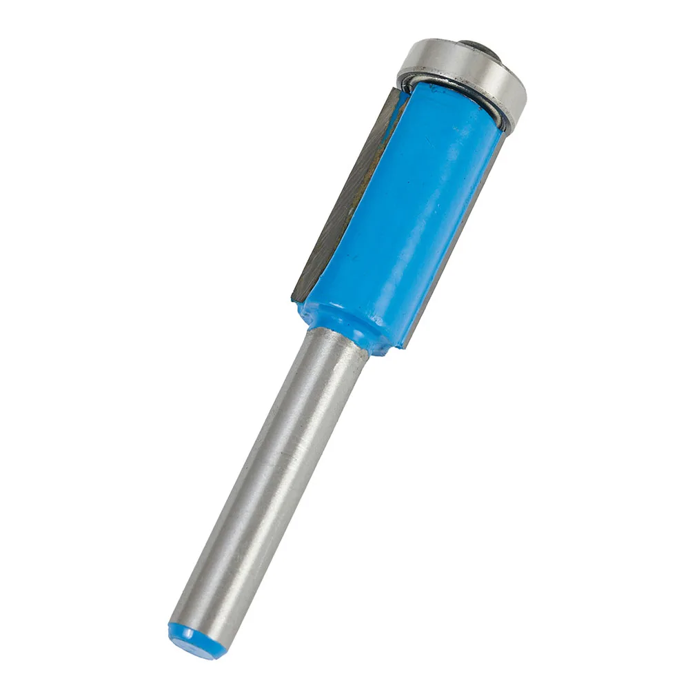 4Pcs TCT Flush Trim Router Bit Set 1/4 Inch Shank Carbide Cutting Tools For Woodworking Laminate Plastic And Non Ferrous Metals