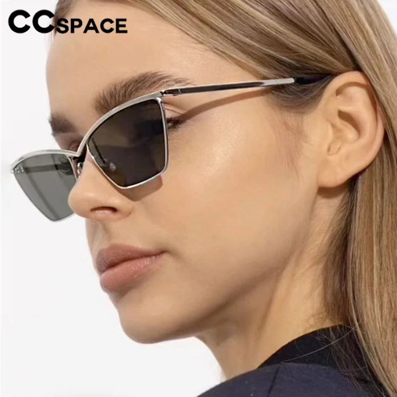 

Metal Retro Sunglasses For Ladies Outdoors Fashion Cat Eye Sunscreen Suneyeglass Beach UV Protection Vacation Riding 300907