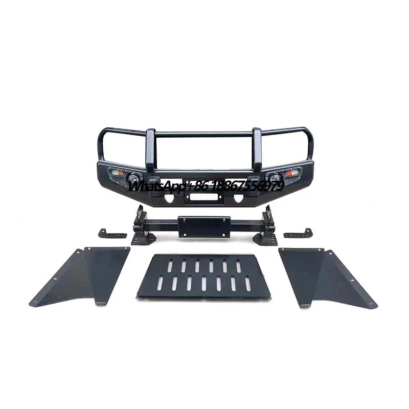 

4x4 Offroad LC150 Steel Front Bullbar Bumper Kit Bodykit for Land Cruiser FJ150 Prado 150 Pickup Rear Upgrade