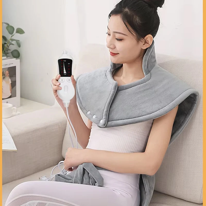 

Жилет с подогревом для женщин и мужчин, питание от USB, 60x90 см, портативный, для облегчения боли в спине, машинная стирка, шаль, теплая, автомобиль, офис, релаксация