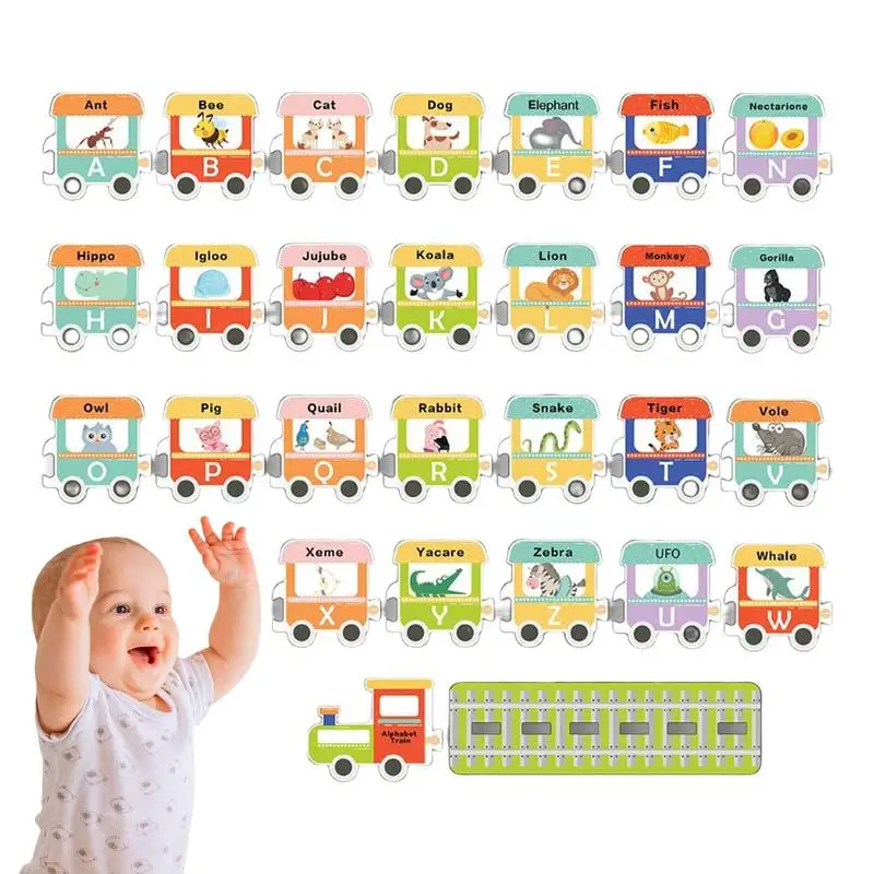 Bathtub Bathroom Toys 28 PCS Animals Letter Puzzle Bath Toys EVA Education Learning Foam Train Water Bathing Bubble Float Toy