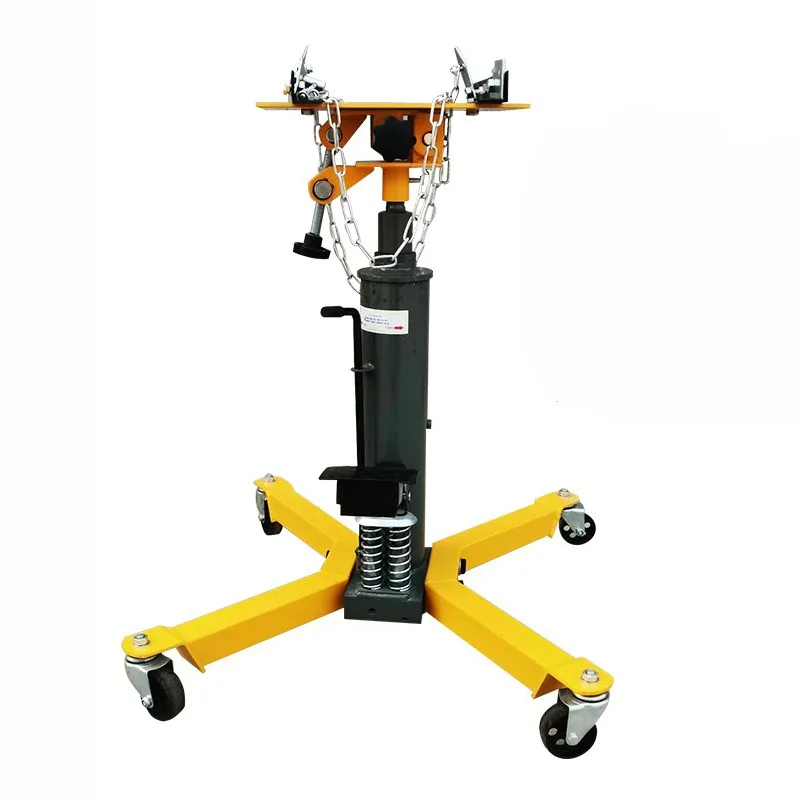 

Heavy Duty 0.5T High Flat Bracket Engine Mounted Hydraulic Vehicle Equipment Driven Lifting Jack with Two Pumps