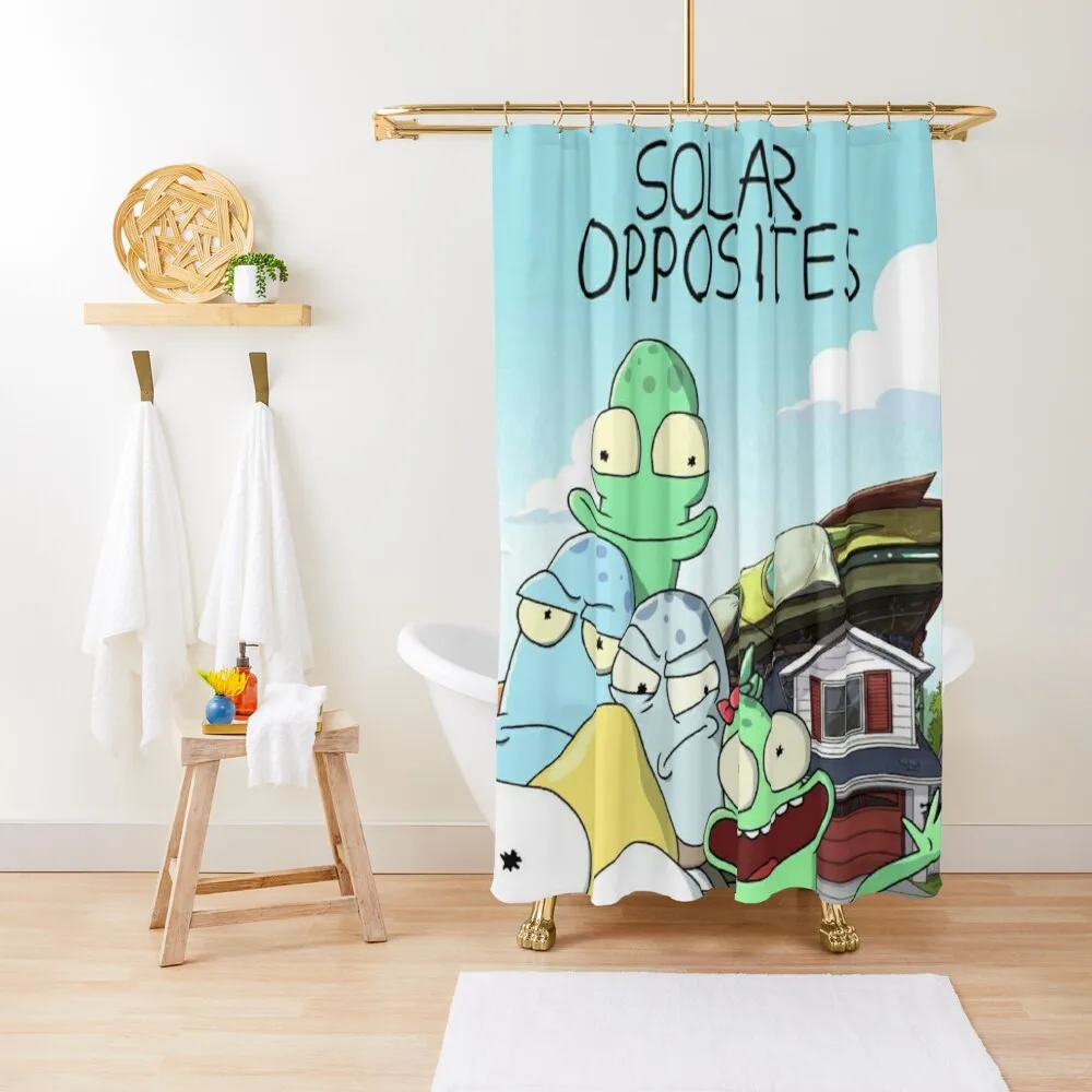 

Solar Opposites Family Shower Curtain Shower Set Elegant Bathroom For Bathrooms With Beautiful Designs Bathroom Decor Curtain