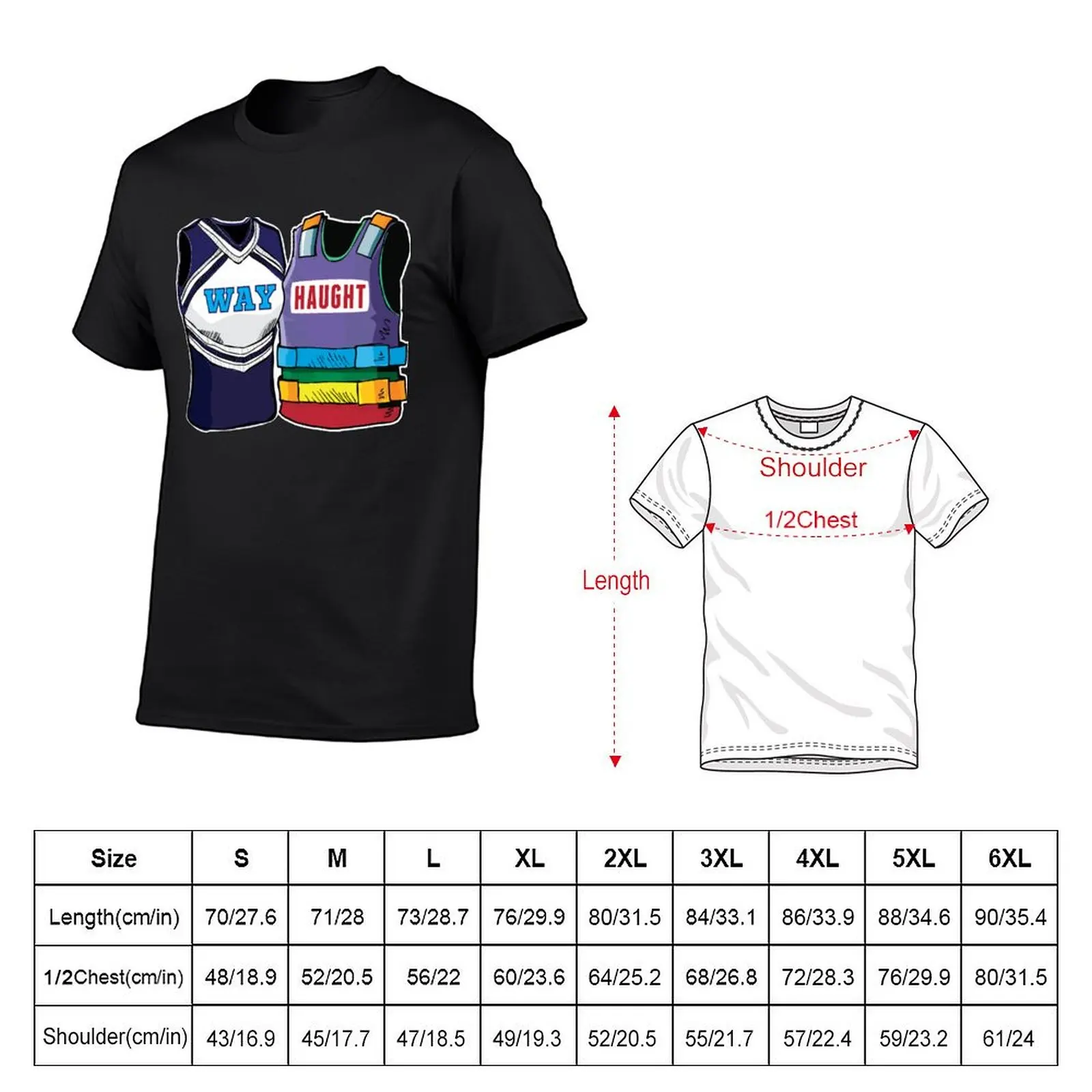 WayHaught Wynonna Earp Rainbow Vests T-Shirt man clothes custom t shirt clothes for men