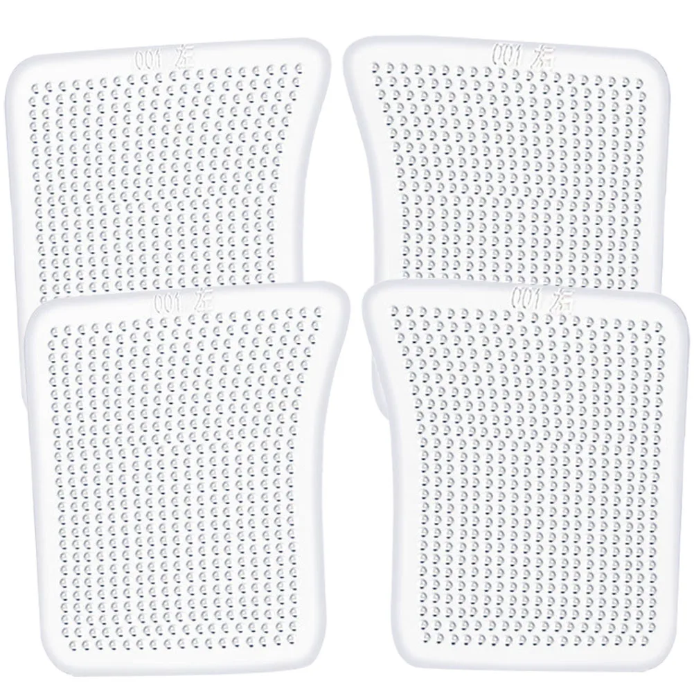 

2Pairs Forefoot Pads Comfortable Gel High Heel Cushions Reduce Pain Non-Slip Shoe Inserts Soft Foot Care Insoles for Women