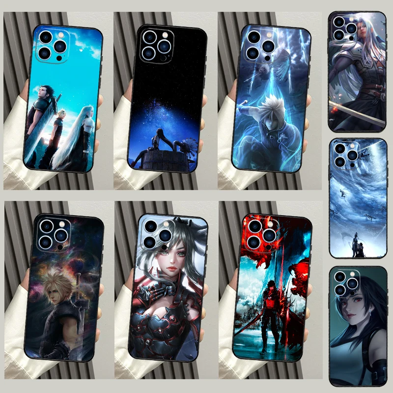 Funda Final Fantasy para OPPO Reno 13F 14F 12F 11 12 13 14 10 Pro 7 8 Lite OPPO Find X6 X5 X8 X9 Pro