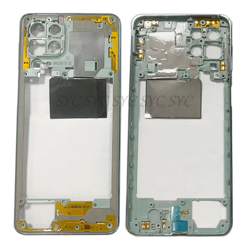 Middle Frame Center Chassis Cover Housing For Samsung M53 M536 Phone LCD Frame Repair Parts