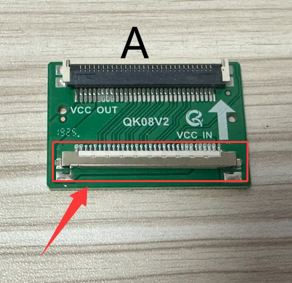 

10 шт. 30-контактная плата-адаптер LVDS QK08V2