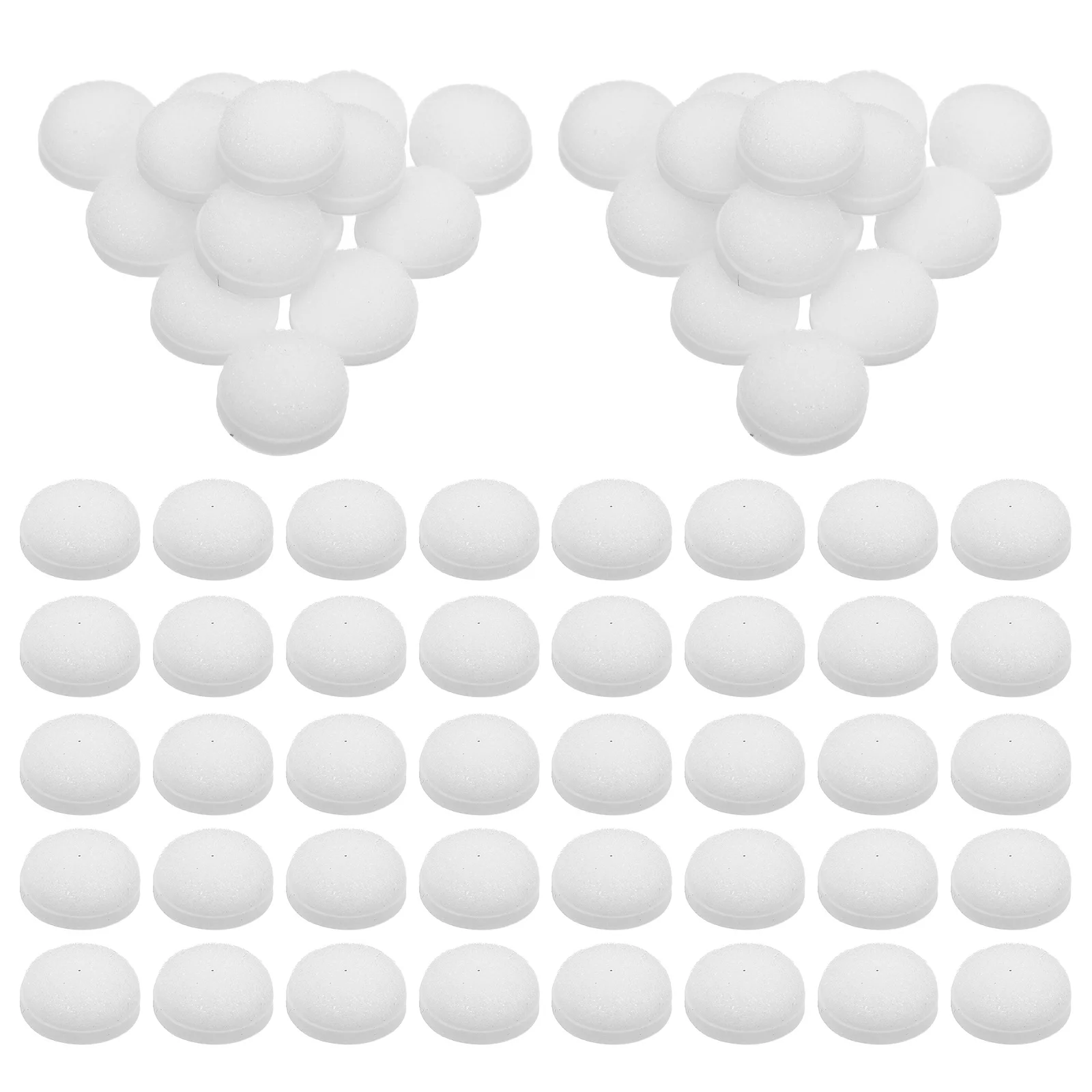 

50pcs Finger Painting Sponge Mini Round Blending Tools Craft Foam Dauber Refills For Scrapbooking Card Making Stamping Art