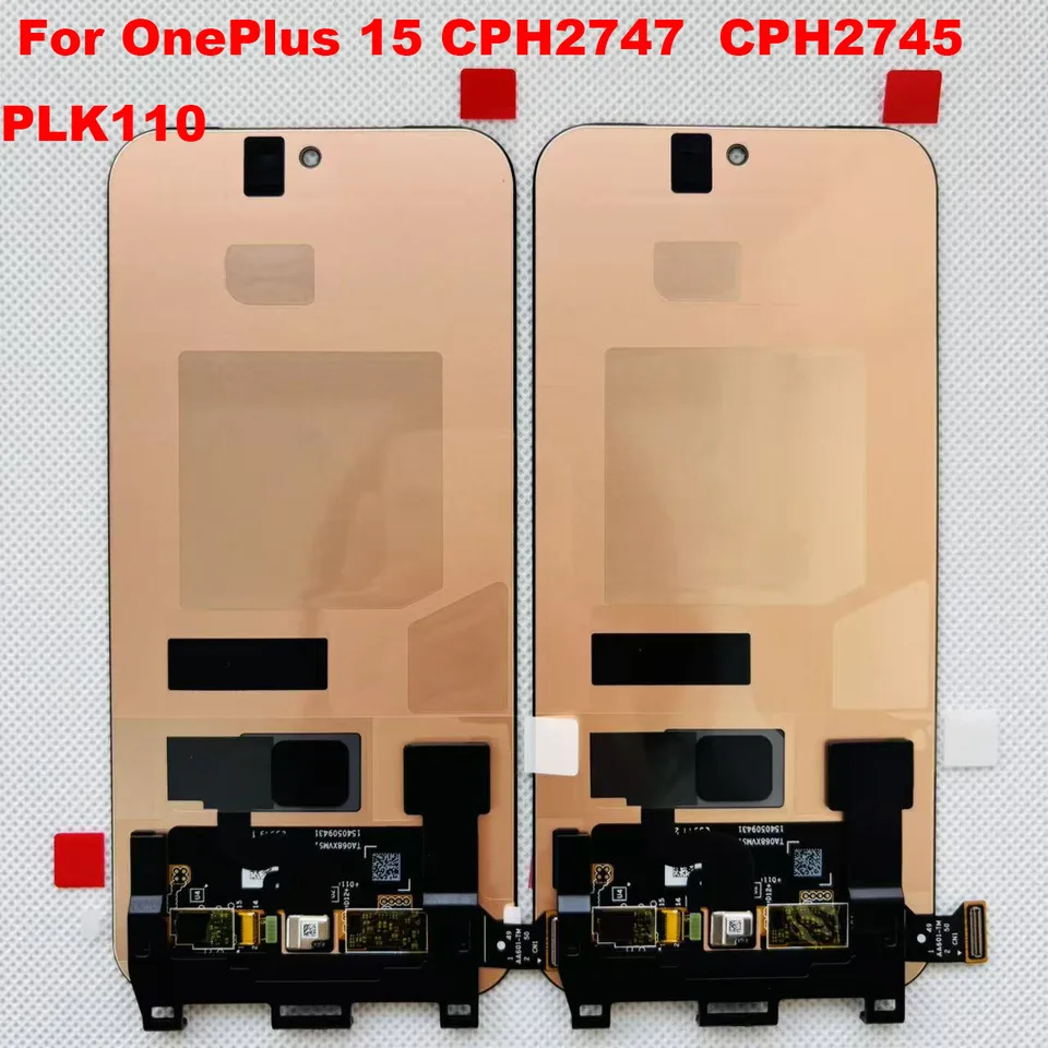 OnePlus 15 本体 + 付属品 AMOLED Original 6.78 For OnePlus 15 lcd display CPH2747, CPH2745