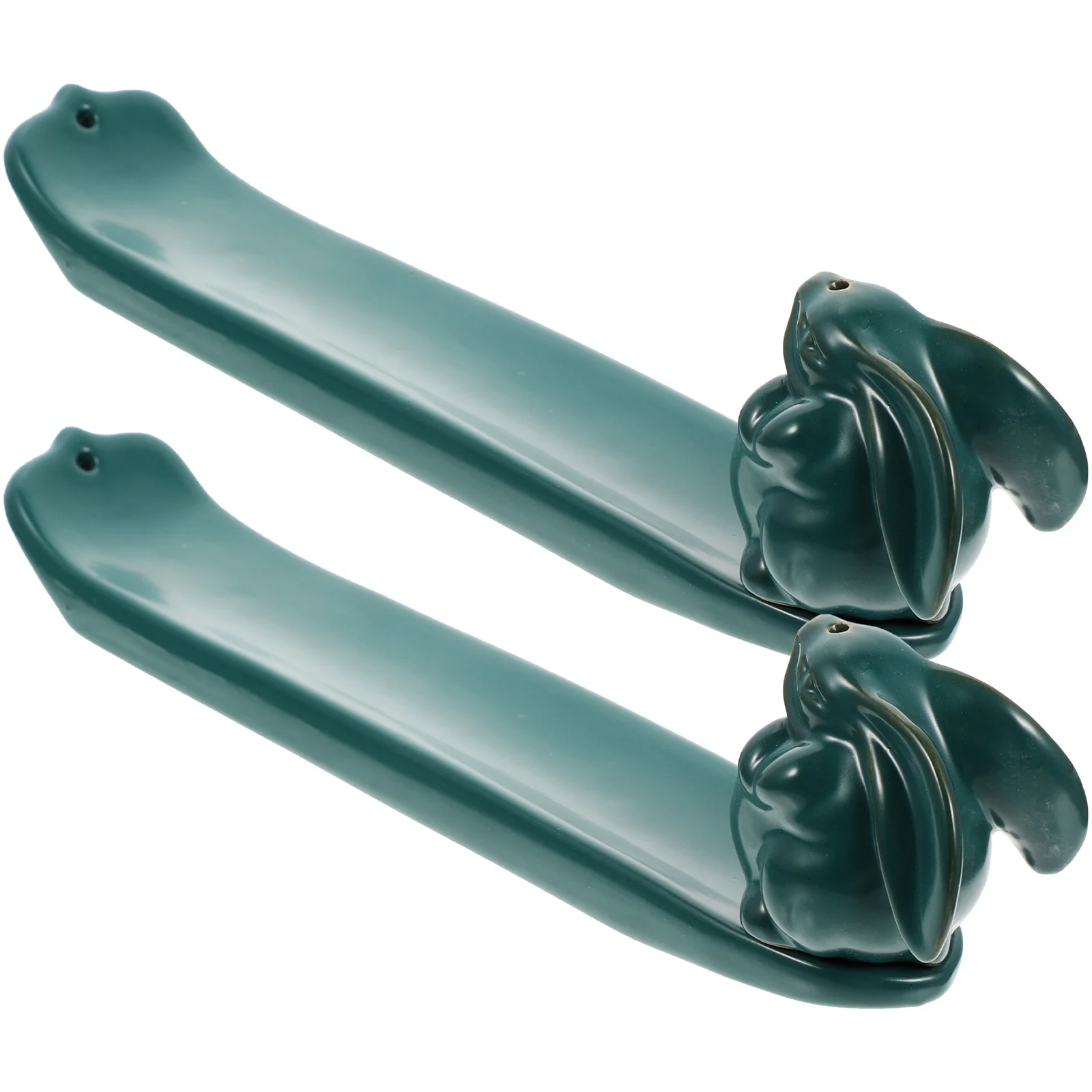 

1Set Ceramic Rabbit Incense Burner Small Desktop Incense Holder for Indoor Relaxation Gift Aroma Burner Table Decoration