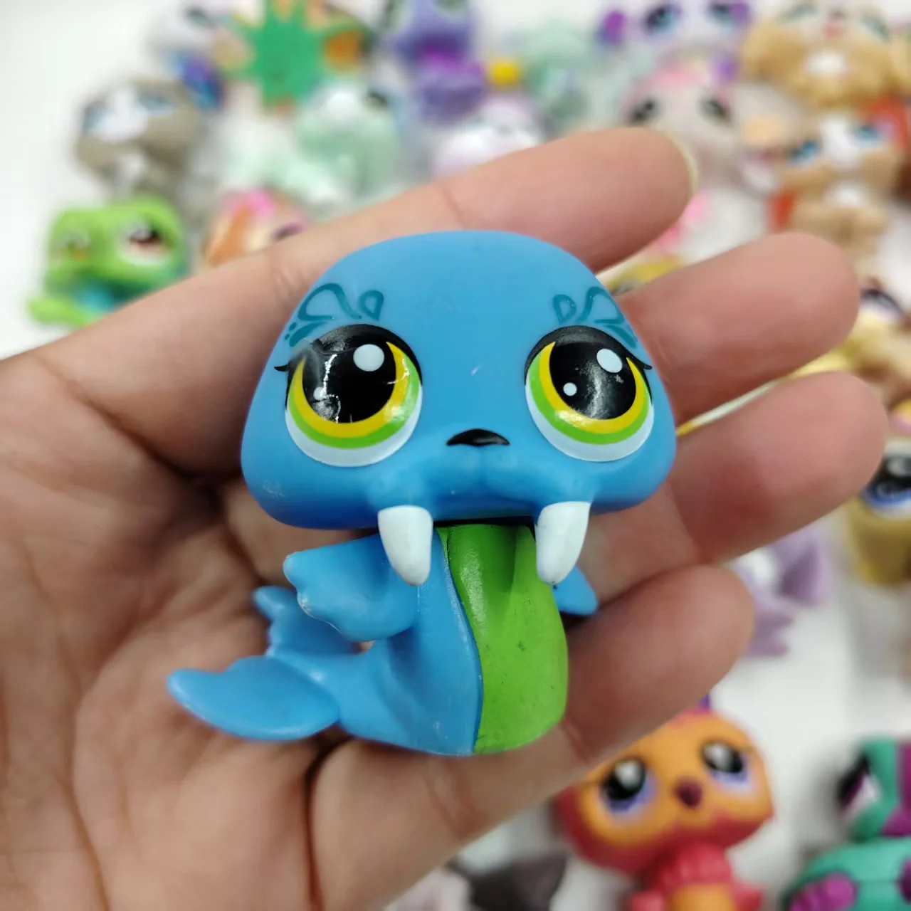 ألعاب الحيوانات الأليفة الأصلية LPS حيوان لطيف يمكن أن يهز رأس هريرة مجموعة ألعاب للفتيات هدية عيد الميلاد وأعياد الميلاد #6