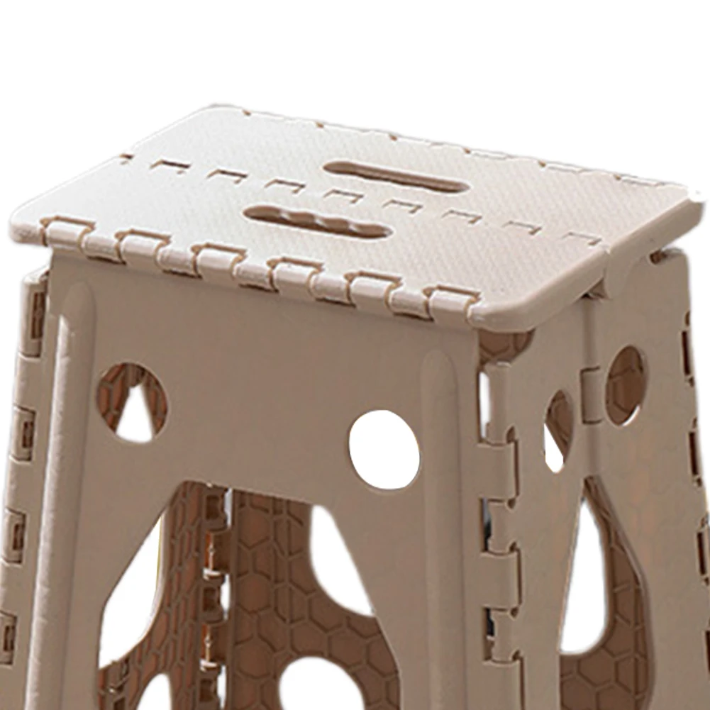 18 Inch Folding Step Stool 400 LBS Capacity Foldable Stool Heavy Duty Step Stool Non Slip Folding Stools for Kitchen Dining Room