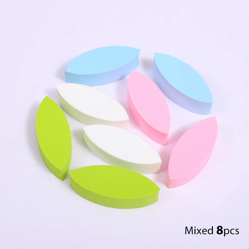 قابلة لإعادة الاستخدام رموش العين ممارسة الإسفنج ، تمديد على شكل العين ، تدريب رسم الخرائط لاش ، أدوات ماكياج ، 4 قطعة ، 8 قطعة #4