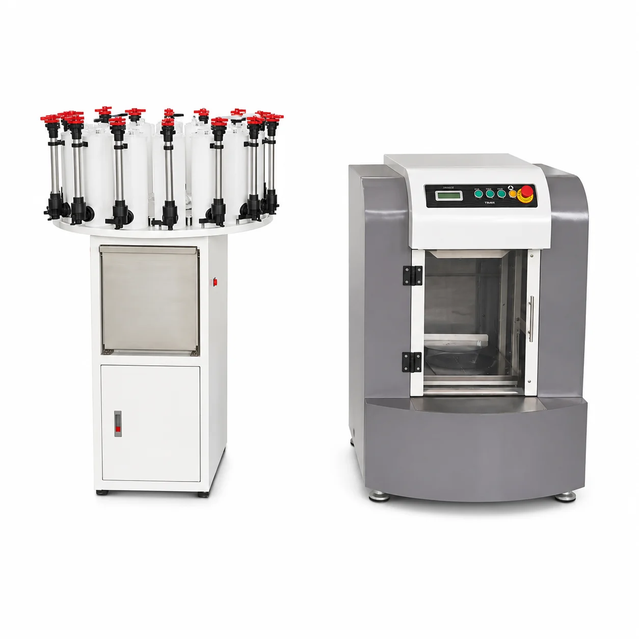 Manual Paint Tinting Machine And Automatic Clamping Shaker For Color Mixing