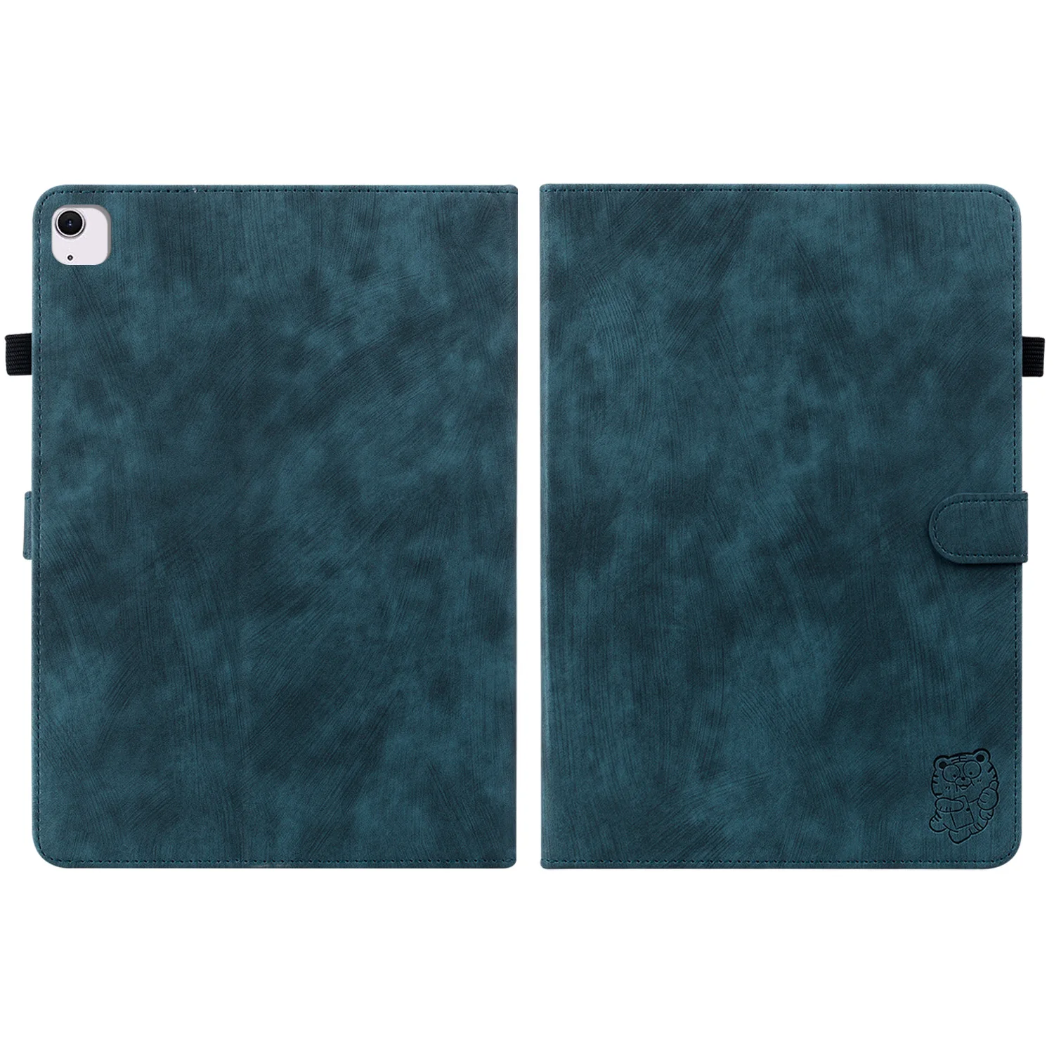 Bonita Funda de cuero de tigre para iPad Pro 11, 10,5 mini, 1, 2, 3, 4, 5, 6, 5. °, 6. °, 9,7, 10,2, Air 11, 2, 3, 4, 5, 2024, funda de tableta de