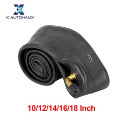 X Autohaux Bike camera d'aria 10/12/14/16/18 pollici piegato US Valve pneumatico per bicicletta pneumatico larghezza 2.125/2.5 tubo di gomma per bicicletta