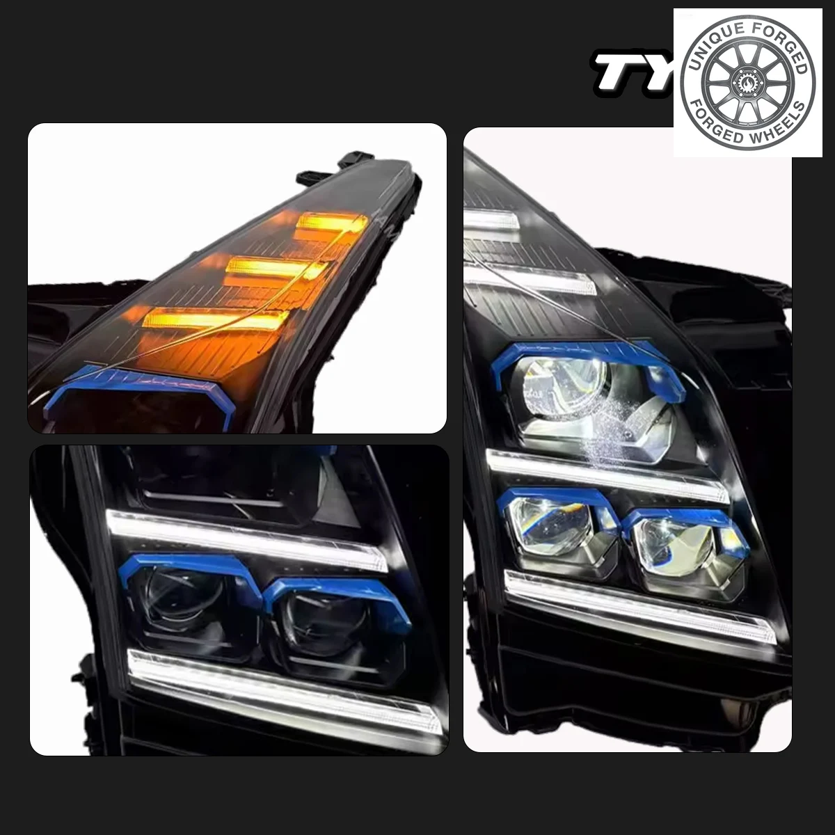 

BC Car For ATSL Headlight 2014-2018 Upgrade Modified to New DRL Dynamic Turn Signal LED Headlight Auto Accsori