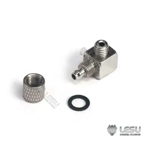 

LESU Spare Metal M5 Oil Nozzle Spare for 1/14 RC Hydraulic Dumper Excavator DIY TAMIYAYA Adult DIY Toy Parts TH17189