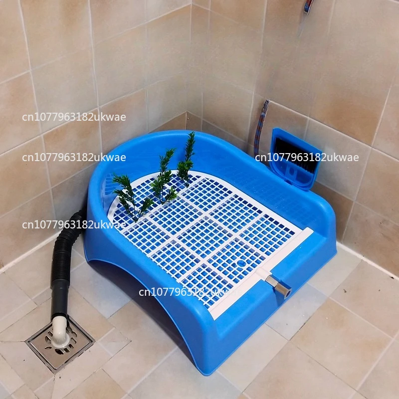 

Dog toilet, automatic flushing, straight drain, sewer cleaning, small urinal, bedpan, urinal