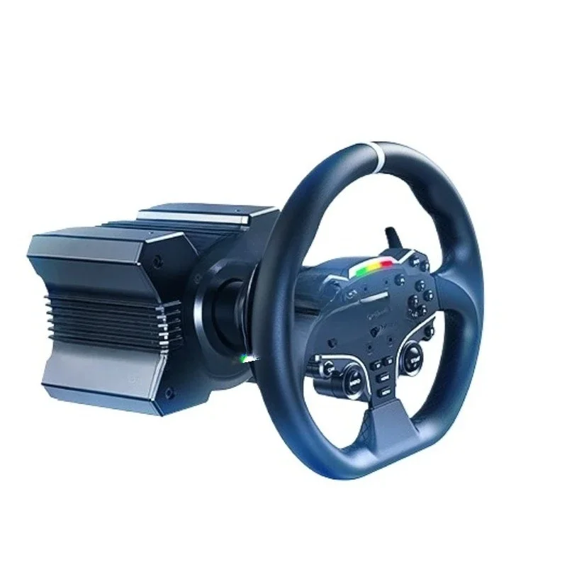 

Racing emulator 5 oka speed game steering wheel pressure pedal full set of equipment bracket