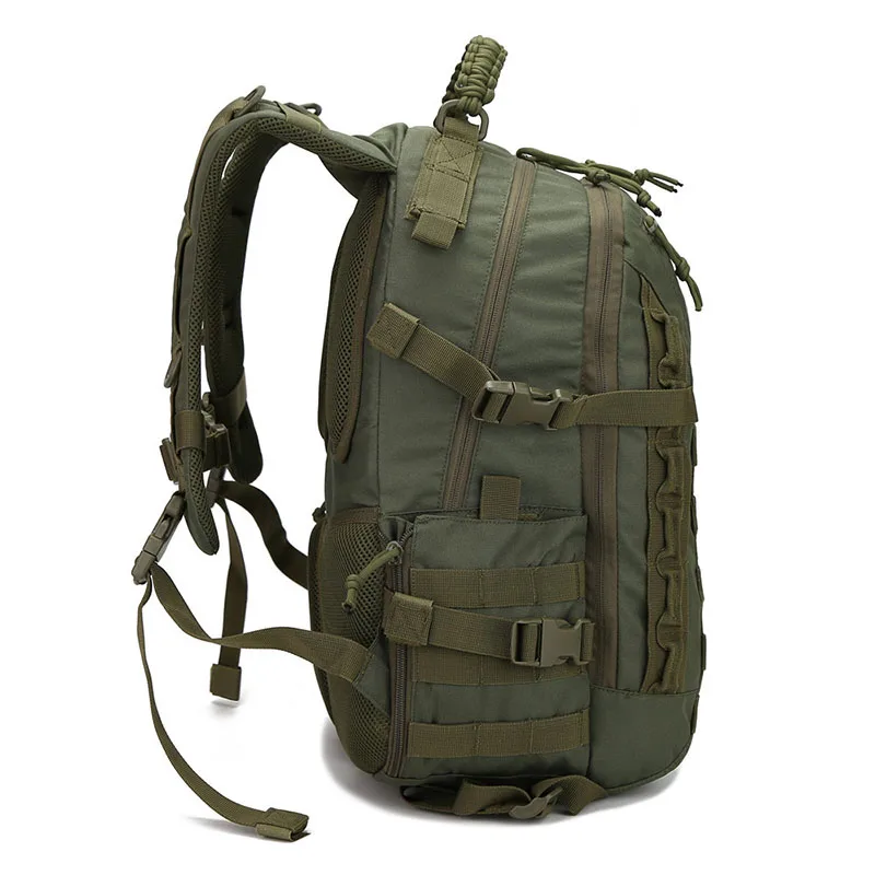 Imagem -04 - Oulylan-mochila Tática para Homem e Mulher Mochila Poliéster 900d Estudante Militar Trekking Pesca Desporto Caminhada 35l