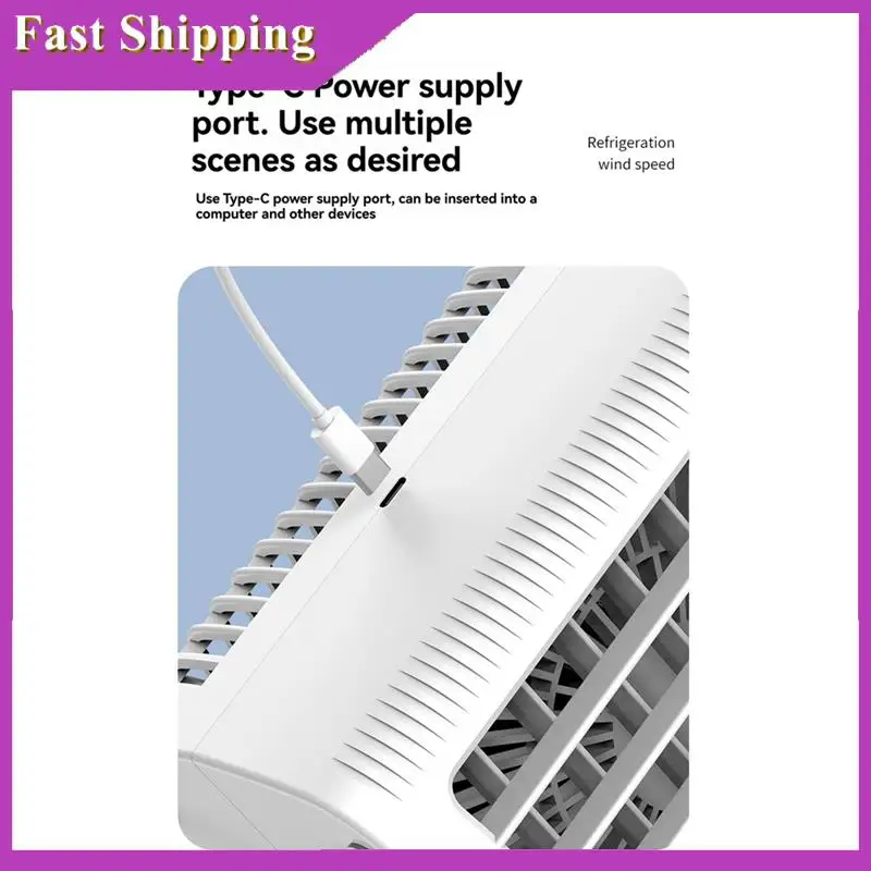 ABRI-Mobile Refrigeration Cooler, Small Household Humidification Fan, Portable Desktop Air Conditioning Unit