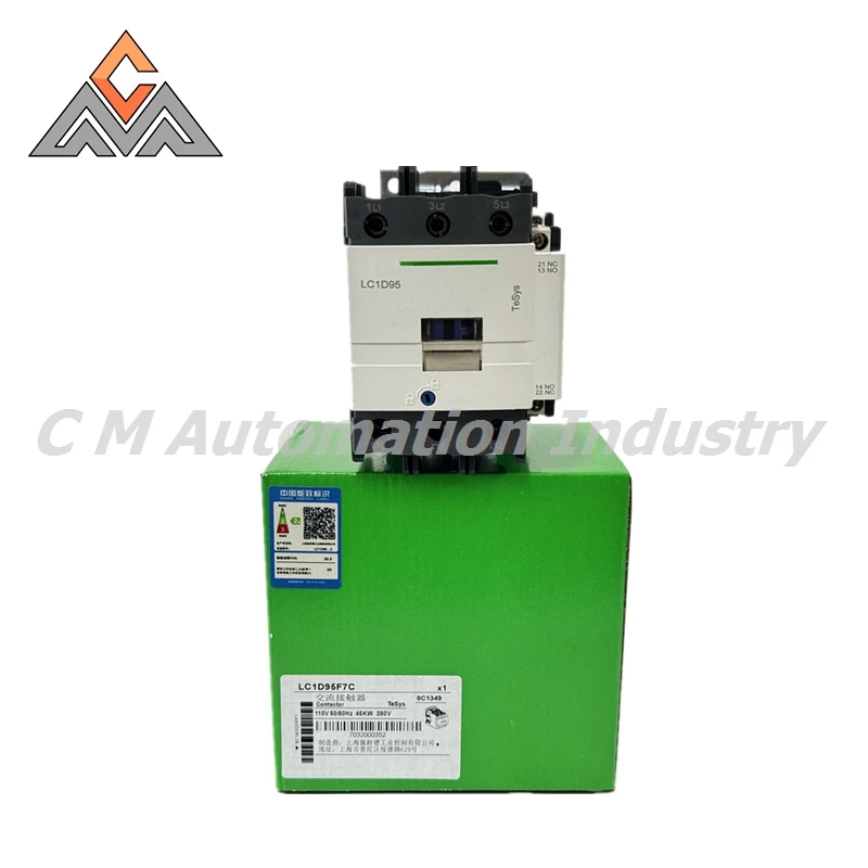 Imagem -04 - Contator Original Brandnew Lc1d95f7c Lc1d40a Lc1d50a Lc1d65a Lc1d80 Lc1d95 Lc1d115 Lc1d150 Lc1d170 Lc1d205 Lc1d245
