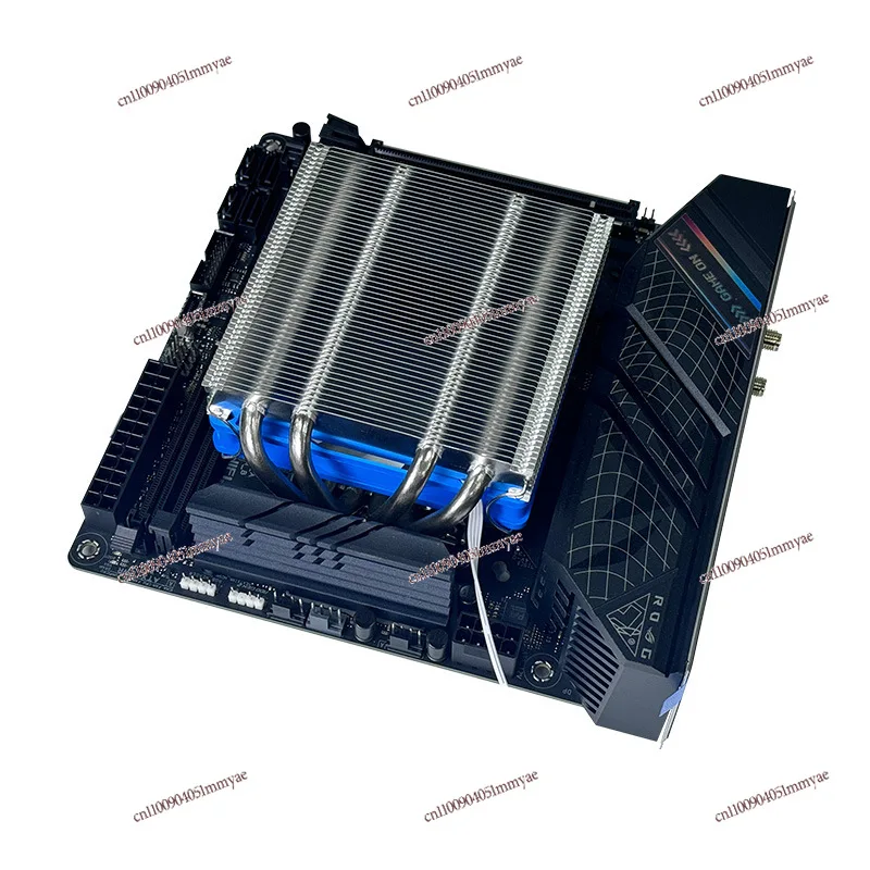 Ultra-thin radiator 1700/1200/115X/AM4 temperature-controlled silent desktop fan
