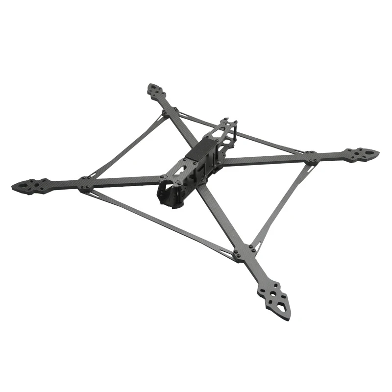 Drone Quadcopter FPV Shuhang RC V2 Pro 13-inci dengan Rangka Serat Optik dan Serat Karbon yang Diperkuat, Logo OEM Kustom