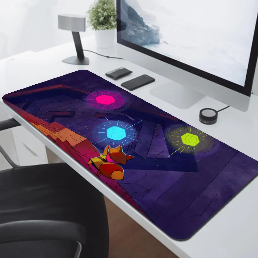 Tunic Game Mousepad Gaming Office Desk Pads Large For Computer Non-slip Lockedge Mouse Pad