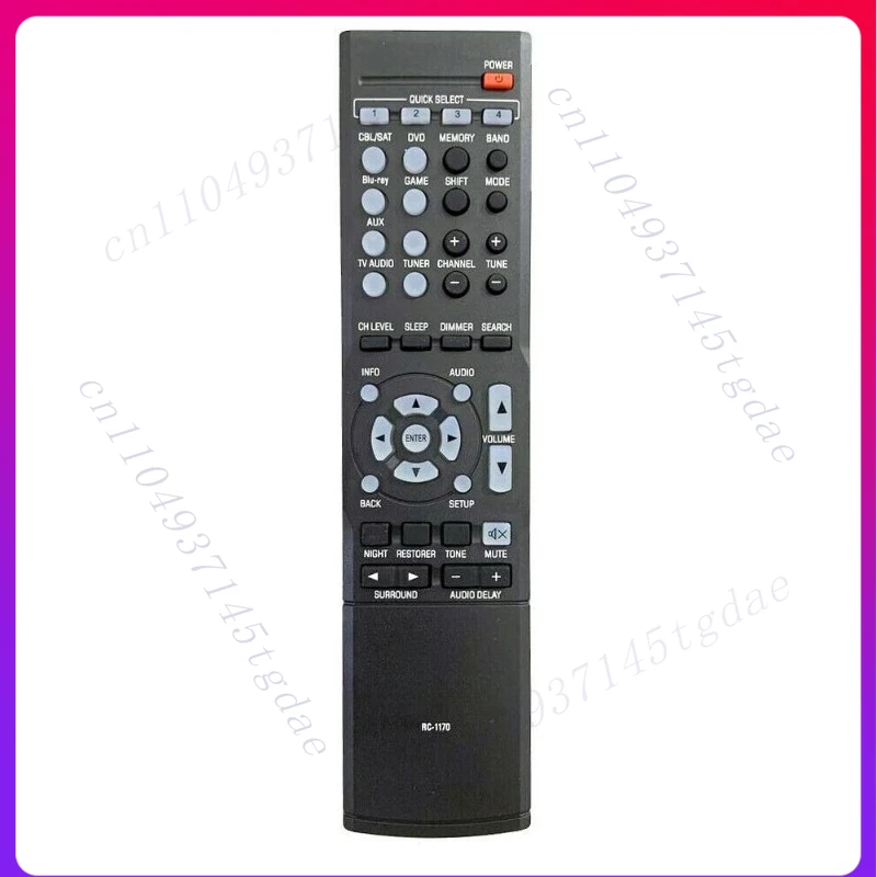 

3pcs The new RC-1170 is suitable for DENON AV receivers, remote control AVR-1513 DHT-1513BA RC-1180-