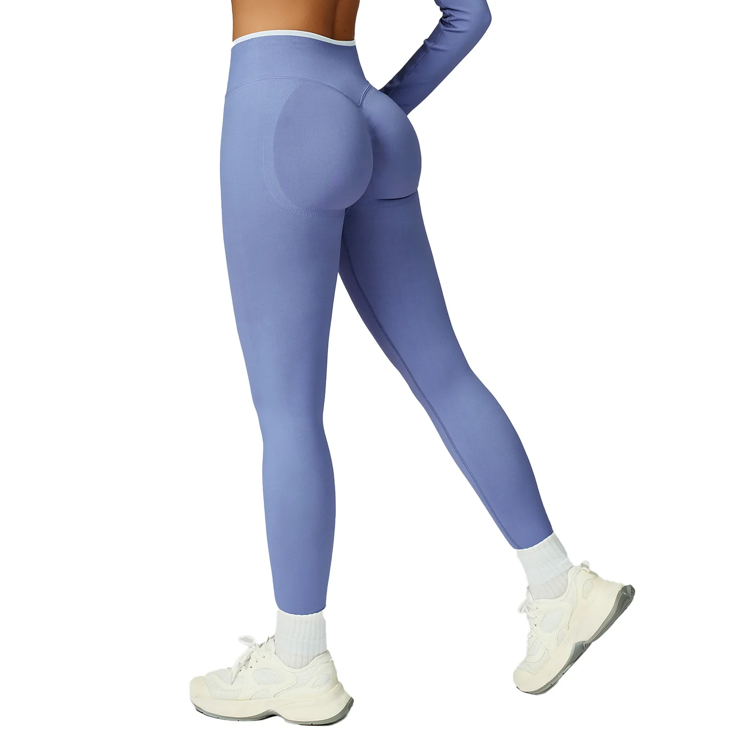 

Maxdutti Woman Clothes Women's Pants And Trousers Wrapped Edges High Waist Slim Fit Sports Running Fitness Pants