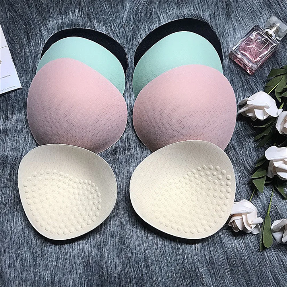 Push Up Bras Pads Swimwear Invisible Latex Chest Pads Enhancer Breast Accessories Bikini Bra Padded Body-fitted Breast Insert