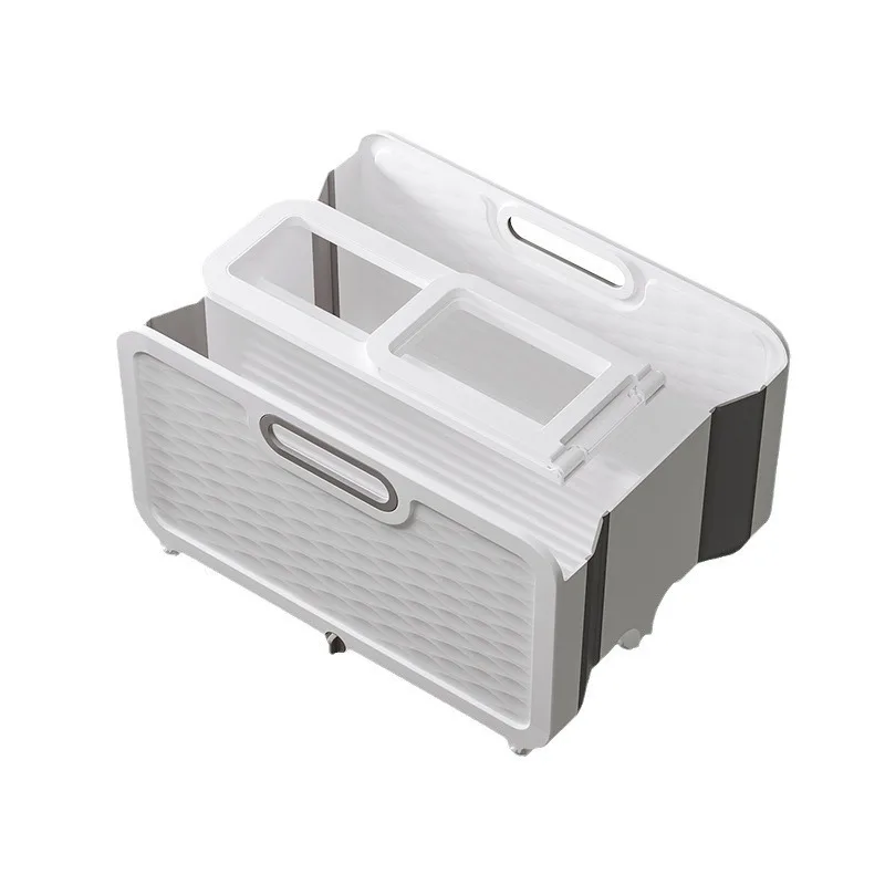 

Hot-selling large-capacity portable waterproof folding mop bucket easy to store and clean mop
