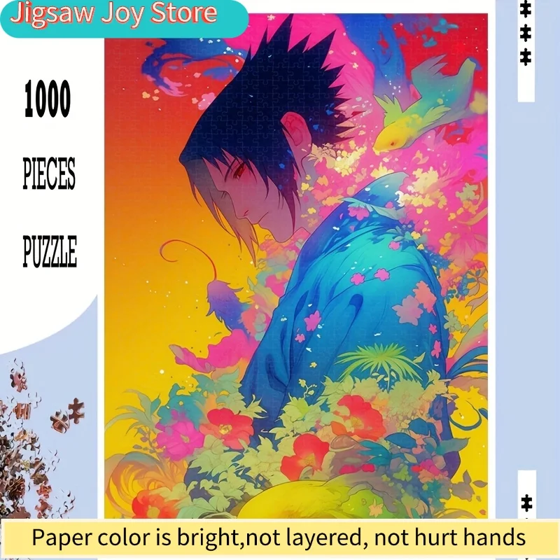 

Набор из 1 коробки с популярными аниме-персонажами, пазл 50*70 см/19.7*27.6 дюймов, большой динамичный пазл, увлекательное творчество своими руками, Su