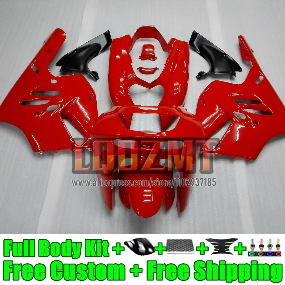 Fairing For KAWASAKI red gloss NINJA ZX-9R ZX 9R 900 CC 9 R 900CC 45No.11 ZX9R 1994 1995 1996 1997 ZX900 C 94 95 96 97 Frame