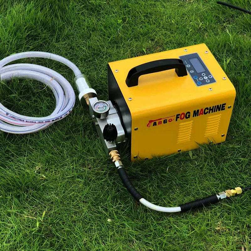 1L High Pressure Mist Pump Fog Machine Spray Kit With 30M Tubes +3/8'' Quick Connection+ 15Pcs Threaded Nozzles For Cooling