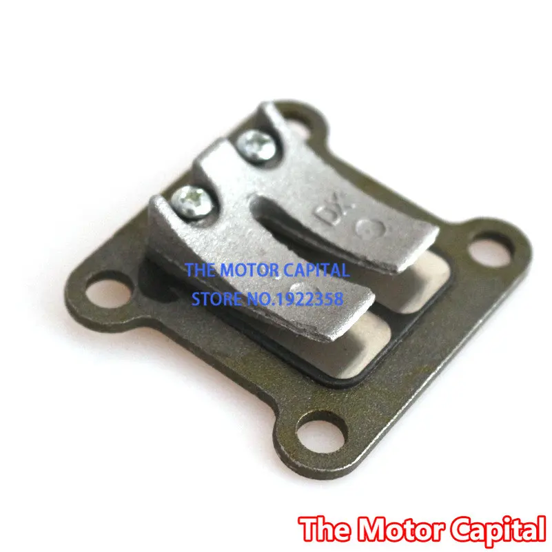 Reed Valve Block Plate For 2 Stroke 47cc 49cc Engine Pocket Bike Mini Moto Kids ATV Quad 4 Wheeler Dirt   motor