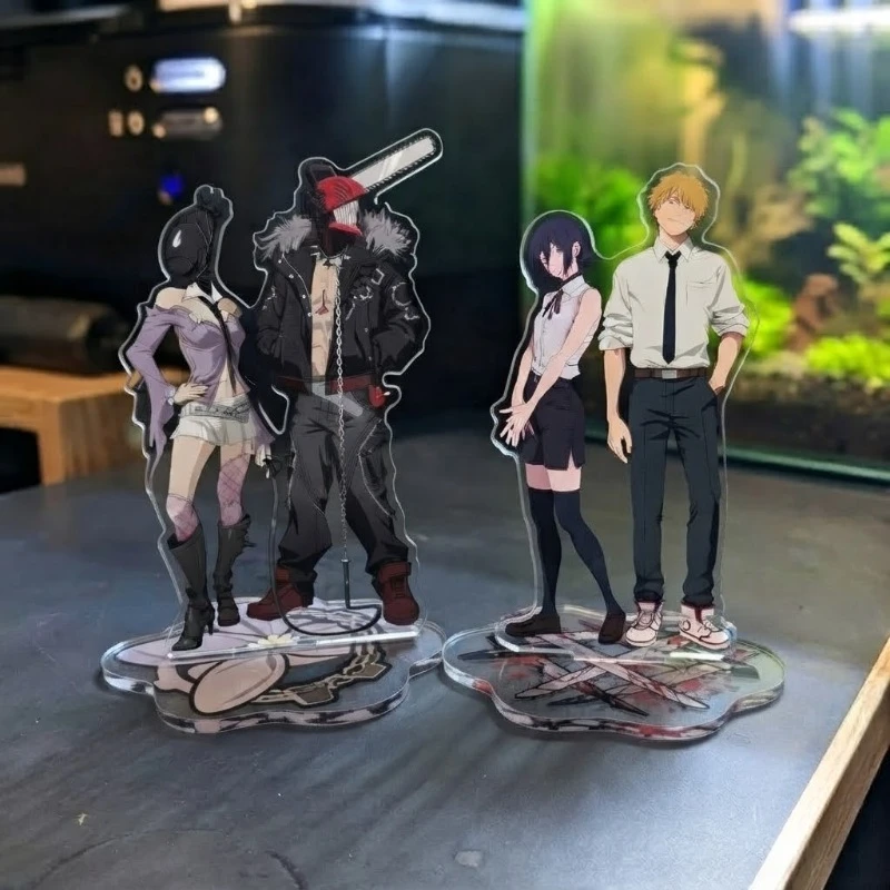

Denji Reze Acrylic cute Hand made Cute Cartoon Anime Pendant Toy Gift Acrylic Anime Cartoon DIY Collection Gift for friend