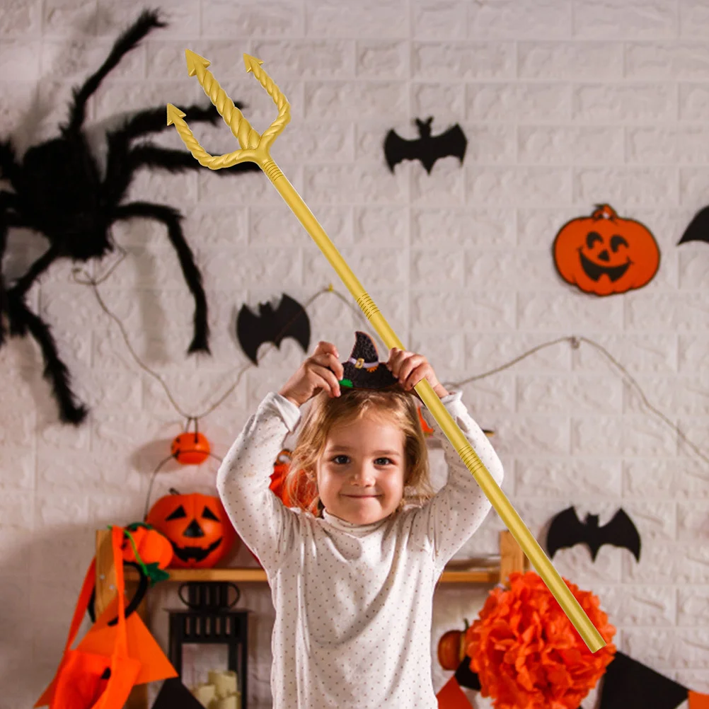 2 個のコスチューム小道具悪魔のフォークハロウィーンパーティーアクセサリーステージパフォーマンスイベント用品神話的