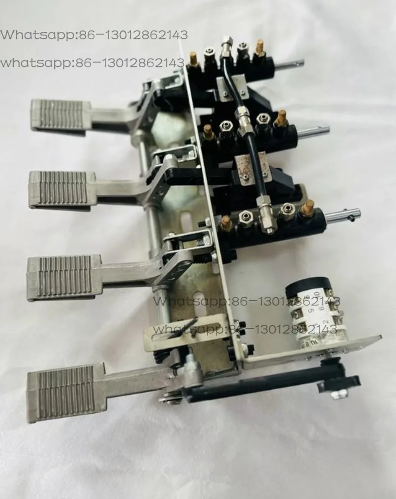 Tire dismantling machine chassis accessories 3 feet 4 pedal metal valves with switches