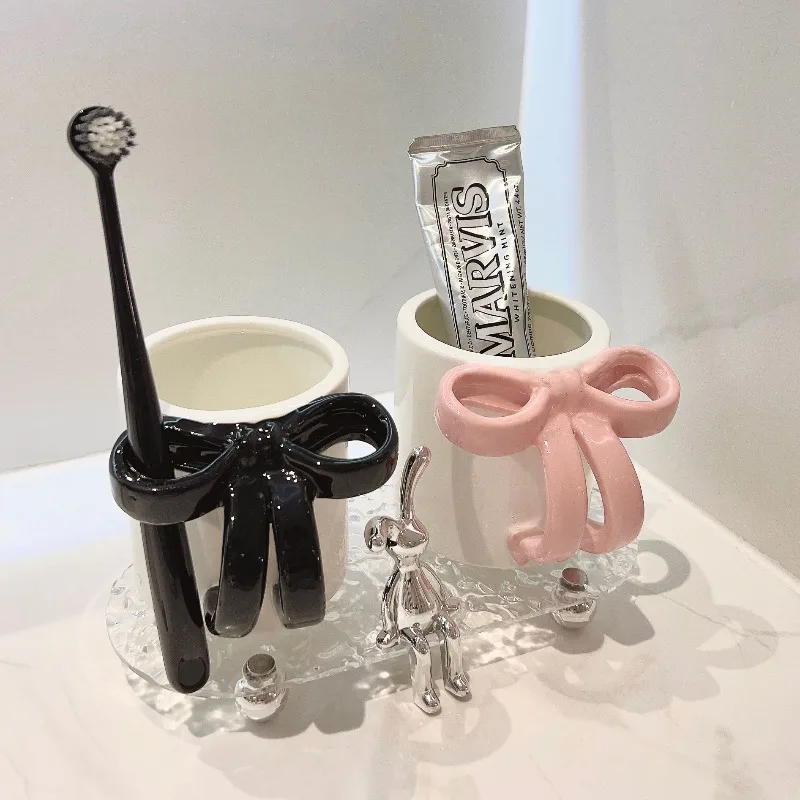 

High-value Mouthwash Cup Household Couple Brushing Cup Creative Washing Cup Simple Toothbrush Cup
