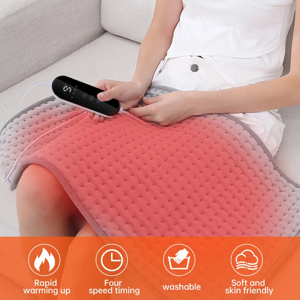 40*76cm European electric heating pad Massager Multi-functional lumbar seat with heating pad winter warm blanket